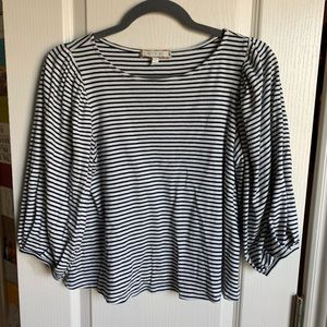 Striped Anthropologie top